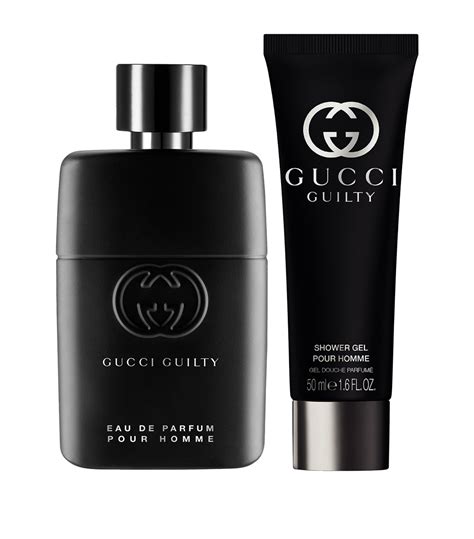 gucci guilty 50ml gift set boots|gucci guilty pour homme set.